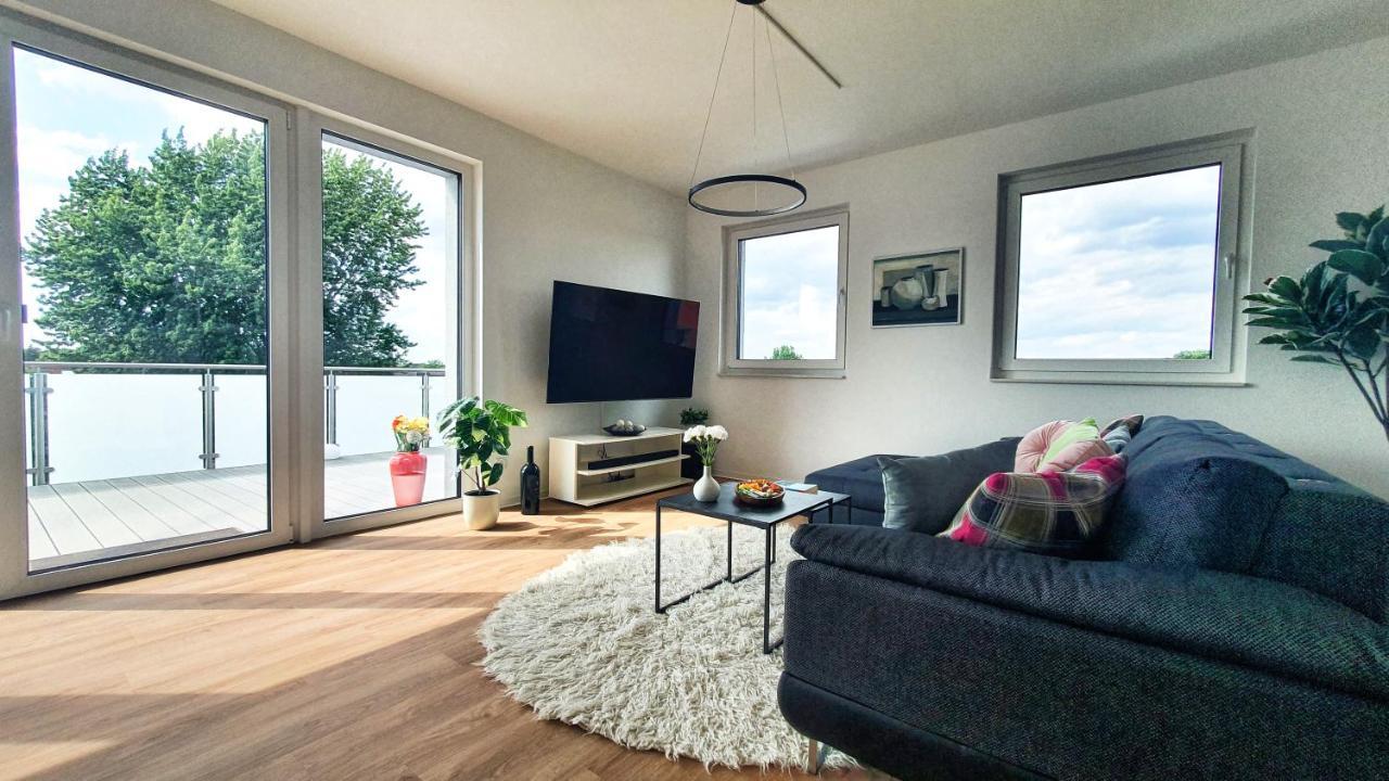Penthouse Mit Whirlpool Im Herzen Von Niedersachsen Burgwedel  Extérieur photo