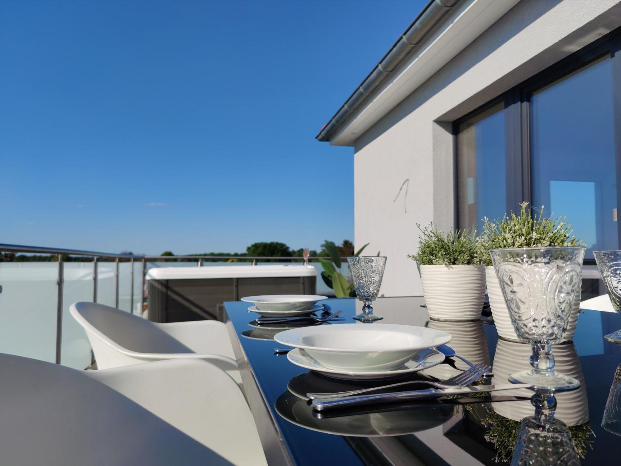 Penthouse Mit Whirlpool Im Herzen Von Niedersachsen Burgwedel  Extérieur photo